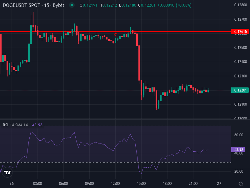 Dogecoin Price Chart – Key Levels & Patterns